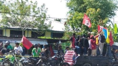 Mahasiswa Manokwari Gelar Demonstrasi Tuntut Keadilan Bagi Orang Asli Papua