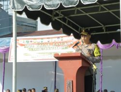 Apel Gelar Pasukan Ops Ketupat Toba 2024 Polres Samosir: Sinergitas Untuk Keamanan Idul Fitri