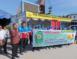 Bupati Toba Hadiri Public Campaign Zona Integritas Wujudkan WBK dan WBBM Oleh PN Balige