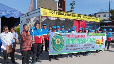 Bupati Toba Hadiri Public Campaign Zona Integritas Wujudkan WBK dan WBBM Oleh PN Balige