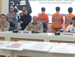 Polda Jatim Amankan Tiga Tersangka Pembuat dan Penyebar Video Hoax Catut Nama Gubernur