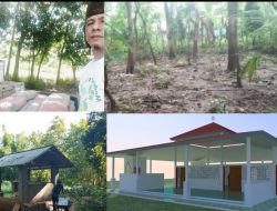 Redaksi Detikzone Hibahkan Tanah dan Akan Bangun Musollah Umat Hingga Jalan Setapak