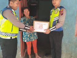 Satlantas Polres Toba Gelar Bakti Sosial Sambut HUT Bhayangkara ke-79