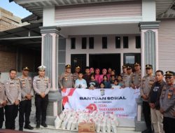 Momen HUT Bhayangkara Ke-79, Polres Pakpak Bharat Kunjungi Dan Berbagi Di Panti Asuhan Yayasan Pelita Pancasila Asa Nduma Karina