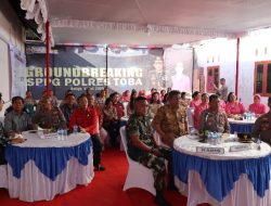Wakapolres Toba Ikuti Zoom Meeting Ground Breaking Pembangunan 29 SPPG Pada Polres Jajaran Polda Sumut.
