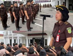 Kejaksaan Negeri Kabupaten Toba Gelar Apel Pagi Rutin 