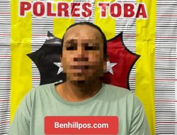 Pelaku KDRT Diamankan Polisi di Rumah Orang Tuanya di Sigumpar