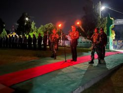 Kapolres Toba AKBP V.J Parapaga Pimpin Apel Kehormatan dan Renungan Suci