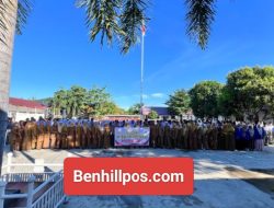 Kapolsek AKP Eko Ady Ranto Berikan Pesan Moral Kepada Pelajar SMKN 1 Sosa