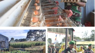 Yonif 125/SI’MBISA Optimalkan Lahan Kosong Dukung Penuh Program TNI Angkatan Darat