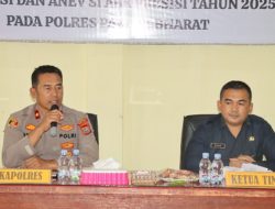 Biro Rena Polda Sumut Lakukan Supervisi Ke Polres Pakpak Bharat.