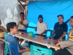 Patroli Kring Binmas, Bhabinkamtibmas Polsek Balige Ajak Masyarakat Kompak Jaga Kamtibmas Bersama 