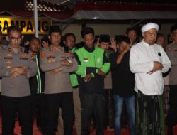 Polres Sampang Nyatakan Duka Mendalam, Gelar Sholat Ghaib Untuk Driver Ojol Yang Berpulang di Jakarta