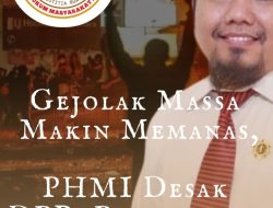 Gejolak Massa Makin Memanas, PHMI Desak DPR-Pemerintah Penuhi Beberapa Tuntutan