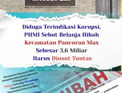 Diduga Terindikasi Korupsi, PHMI Sebut Belanja Hibah Kecamatan Pancoran Mas Sebesar 3,6 Miliar Harus Diusut Tuntas