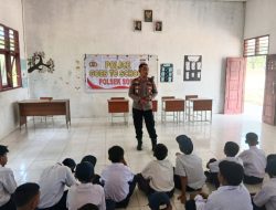 Kapolsek Sosa Berikan Penyuluhan Disiplin dan Karakter Bagi Pelajar SMPN 3 Sosa