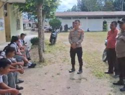 Polres Toba Gelar Sosialisasi dan Berikan Himbauan Kepada Pelajar Untuk Tidak Ikut Aksi Unjuk Rasa