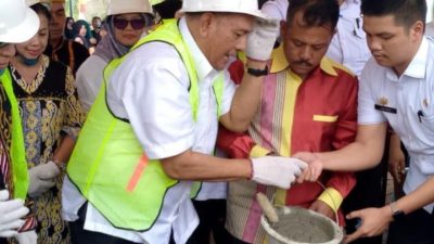 Gotong Royong Warga dan Pemkab Dairi Wujudkan Pembangunan SMPN 4 Sidikalang