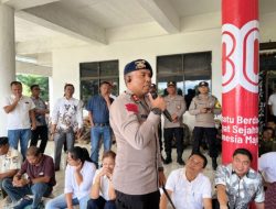 Kapolres Toba AKBP V.J Parapaga : Kabupaten Toba Aman dan Damai