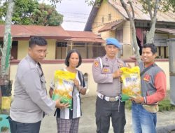 Polri Hadir Ditengah Masyarakat, Polsek Balige Kembali Salurkan Beras SPHP Murah Untuk Masyarakat
