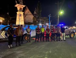 Polres Pakpak Bharat Gelar Patroli Skala Besar Berkomitmen Ciptakan Kamtibmas Yang Kondusif