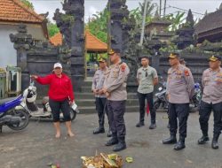 Kapolres Tabanan Tinjau Lokasi Banjir dan Longsor di Kecamatan Kediri dan Tabanan