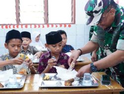 Kodam I/BB Salurkan 250 Porsi Makanan Bergizi ke 4 Panti Asuhan di Medan