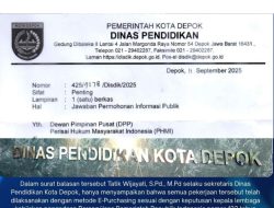 Ada Apa? PHMI Pertanyakan Belanja Pengadaan Tahun 2024 Senilai 28,2 Miliar, Disdik Depok Ogah Transparan