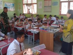 Kodim 0210/TU Kawal Distribusi MBG Tahap Ke 74 di 30 Sekolah di Balige dan di Laguboti