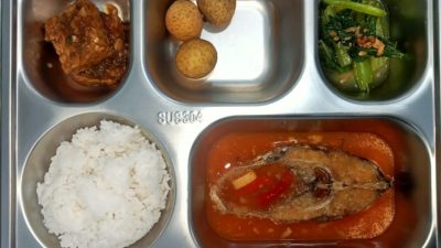 Koramil 17/Balige Kawal Distribusi 8.733 MBG di Balige dan di Laguboti