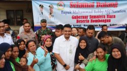 Kapolres Toba Turun Langsung Pimpin Rangkaian Kunjungan Gubernur Sumut di Habinsaran 
