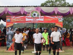 Turnamen Sepakbola Kapolres Toba Cup 2025 Resmi Dimulai, 20 Tim Sepakbola Bersaing Dalam Sportivitas 