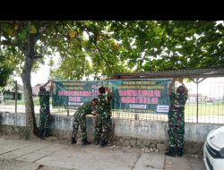 Koramil 17/Balige Laksanakan Pemasangan Banner Penerimaan Calon Bintara PK Reguler gelombang II dan Tamtama PK Reguler gelombang III TNI-AD TA. 2025
