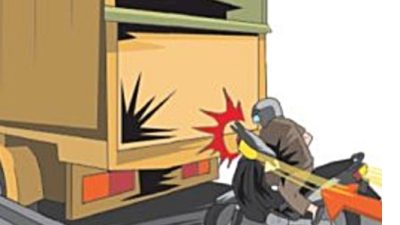 Breaking News : Kronologi Laka Lantas di Porsea, Pemotor Tewas di Lokasi 