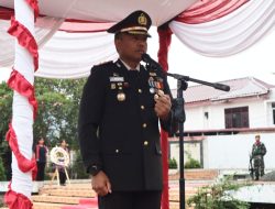 Kapolres Toba Pimpin Upacara Peringatan Hari Kesaktian Pancasila