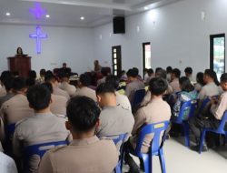 Personel Polres Humbahas Rutin Laksanakan Pembinaan Rohani dan Mental