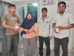 Bentuk kepedulian Sosial, Polres Pakpak Bharat Bantu Warga Yang Membutuhkan Donor Darah