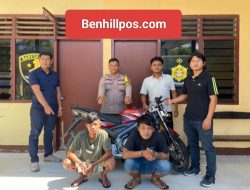 2 Pelaku Curanmor di Balige Berhasil Ditangkap Polisi