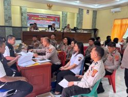 Polres Toba Sambut Kunjungan Audit Itwasda Polda Sumut Tahap II 2025