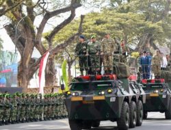 Kapolda Sumut Hadiri Upacara HUT ke-80 TNI di Lapangan Merdeka Medan