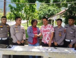Polres Samosir Fasilitasi Mediasi Kecelakaan Lalu Lintas Antar WNA Asal Amerika Serikat Dengan Warga Kecamatan Simanindo Kabupaten Samosir
