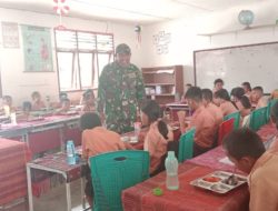 Kodim 0210/TU Aktif Kawal Distribusi 10.092 MBG di Balige dan Laguboti