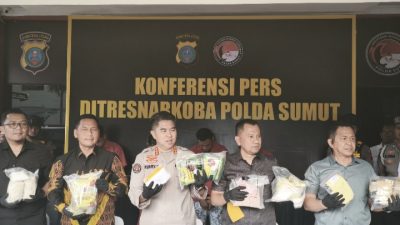 Polda Sumut dan Jajaran Ungkap 571 Kasus Narkoba, Selamatkan 225 Ribu Jiwa dari Bahaya Narkotika