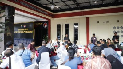 Silaturahmi Ditresnarkoba, Humas dan Wartawan Makan Bersama Menjalin Keakraban