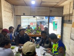 Sat Lantas Polres Humbahas Laksanakan Giat “Polantas Menyapa” di Kota Doloksanggul