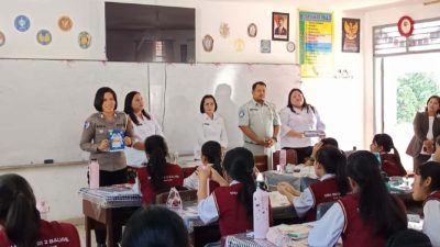 Polres Toba Bersama UPTD Samsat Balige Gelar Sosialisasi Pemutihan Pajak Tahun 2025 di SMAN 2 Balige dan SMA BTB 