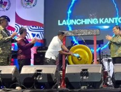Letkol Kav Ronald Tampubolon Hadiri Launching Kantor UKK dan Penyerahan Surat Hibah dari Bupati Taput Kepada Direktur Imigrasi 