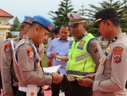Bid Propam Polda Sumut Laksanakan Gaktiblin di Polres Humbahas, Tekankan Disiplin dan Tertib Anggota Polri