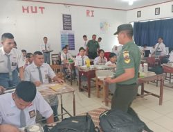 Babinsa Kawal Distribusi 10.120 MBG di Balige dan Laguboti