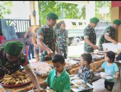 Kodam I/BB Salurkan 250 Paket Makan Sehat Bergizi ke Panti Asuhan di Medan